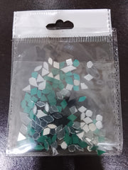 Luxury Mirror Nail Charms for Nail Art