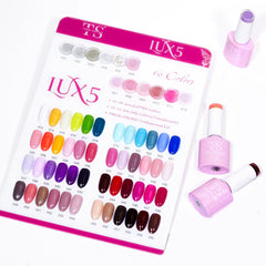 LUx5 7.5ml Gel polish kit (60+5 pcs set) TS Thr3e Strokes