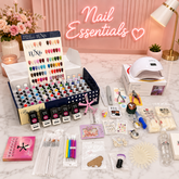 Professional Nail Art Beginner To Professnioal Kit with UV LED Lamp, Gel Polish Set & Nail Tools – Complete DIY Manicure Kit