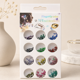 Multi Color Small Nail Art Stones | Colorful Rhinestone Nail Decoration Accessories