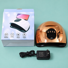 D9 UV LED Nail Lamp with Phone Stand | Gel Nail Dryer & Curing Lamp
