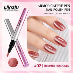 7 in 1 Cat Eye Gel Nail Polish Pen – 5 Color Options | Magnetic Gel Polish