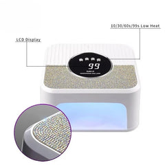 SUN L5 268W Professional UV/LED Nail Lamp – 45 LED Beads | Fast Drying Gel Nail Dryer with Crystal Top
