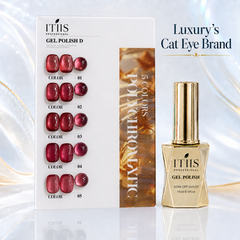 Set-D 15ml Cat Eye Gel Polish Set ITIIS Professional – 5 Premium Colors