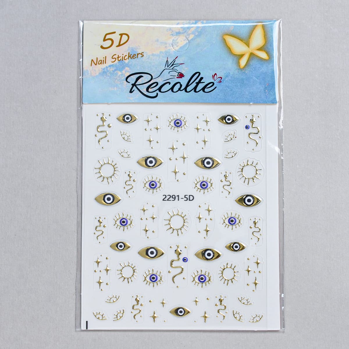 Navratri Special 5D Nail Art Stickers RECOLTE – Festive Nail Decoration