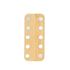 Wooden Press on Stand (10 Magnetic Holder) for Press on Nail Business