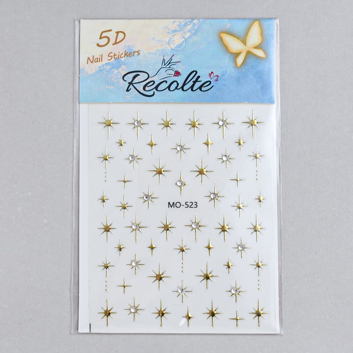 Navratri Special 5D Nail Art Stickers RECOLTE – Festive Nail Decoration