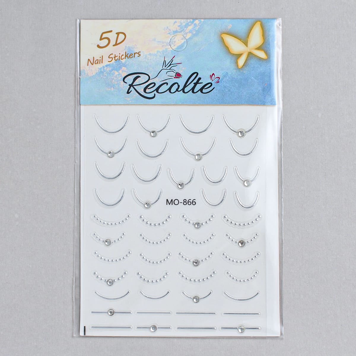 Navratri Special 5D Nail Art Stickers RECOLTE – Festive Nail Decoration