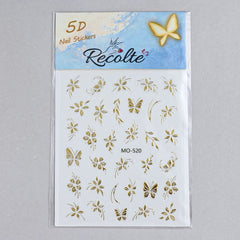 Navratri Special 5D Nail Art Stickers RECOLTE – Festive Nail Decoration