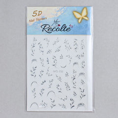 Navratri Special 5D Nail Art Stickers RECOLTE – Festive Nail Decoration