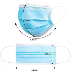 Mask (10pcs) for Nail Art | Disposable Protective Face Mask for Nail Salon & Nail Extension Use
