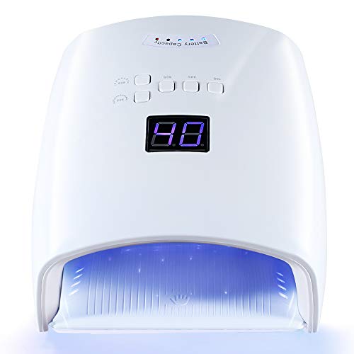 Rechargeable Cordless UV LED Nail Lamp by Recolte Professional