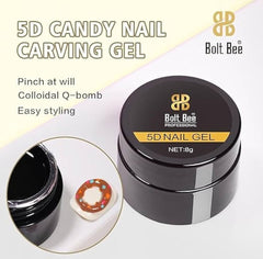 5D Gel Clear for Nail Art 8g Bolt Bee Professional