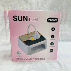 SUN YC-45 Portable 268W UV LED Nail Lamp | Cordless Professional UV Lamp