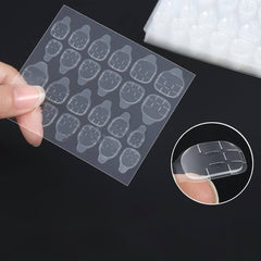 Glue Tabs for Press On Nails | Strong Adhesive Nail Tabs for Easy Nail Application