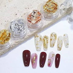 Nail Art Foil Paper Set – Multicolor Transfer Foils for Nail Decoration