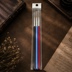 3 Pcs Nail Art Liner Brush Set for Nail Design