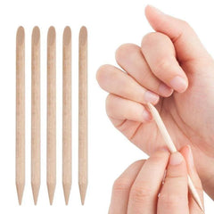 Professional Long Wooden Sticks for Nail Extension & Nail Care