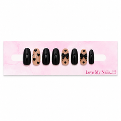 Press On Nail Display Card | Nail Art Display Holder Card for Press On Nails