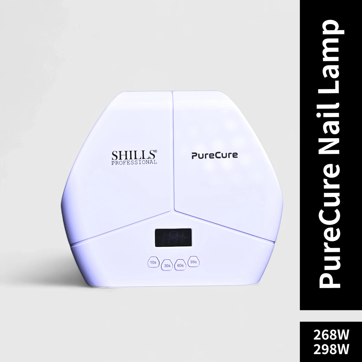 PureCure UV/LED Nail Lamp Shills Professional | High Power Gel Nail Dryer for Salon & Home Use