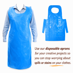 Professional Safety Apron Set (5 PCS) for Nail Art, Salon & Beauty Work – Waterproof Protective Aprons for Salon & Nail Technicians