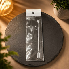 Cuticle Pusher & Scraper Tool | Stainless Steel Nail Art Cleaner Tool