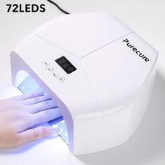 PureCure UV/LED Nail Lamp Shills Professional | High Power Gel Nail Dryer for Salon & Home Use