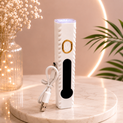Rechargeable Handheld UV Nail Lamp with Digital Timer | Portable Nail Curing Lamp for Gel Polish | Type-C Charging Nail Dryer