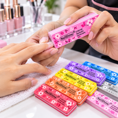 Flower Printed Nail Buffer | Nail Art & Manicure Buffer