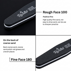 Soft Nail Buffer Recolte Professional | High Quality Nail Shiner & Smoothing Buffer
