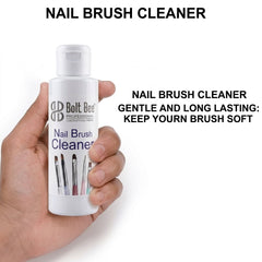 Nail Brush Cleaner – Nail Art Brush Cleaning Solution for Acrylic & Gel Brushes Bolt Bee Professional