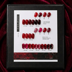 Luxury Red 15ml Cat Eye's (10 Pcs Set) Youse Gel