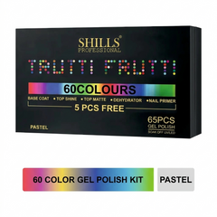 7.5ml PASTEL Gel Polish (60 + 5 pcs set) SHILLS Professional