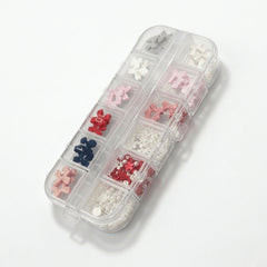 Bow & Flower Nail Art Decoration Box – Nail Art Charms & Accessories