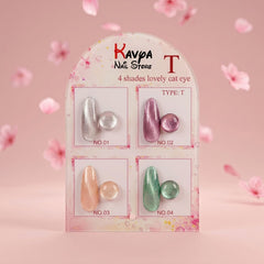 T 15ml Cat Eye's (4 Pcs Set) JIAKOU