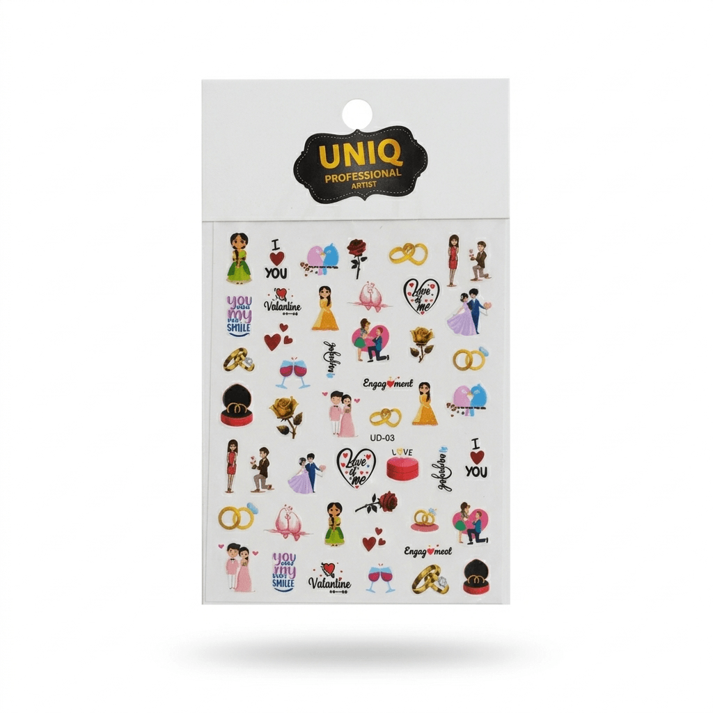 Valentine/Engagement Stickers UNIQ Professional