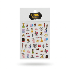 Valentine/Engagement Stickers UNIQ Professional