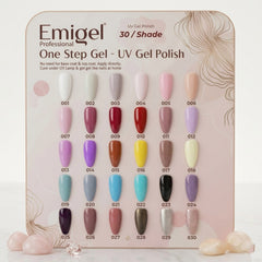 One Step Gel Polish Kit 7.5ml (30 pcs Set) EMIGEL Professional