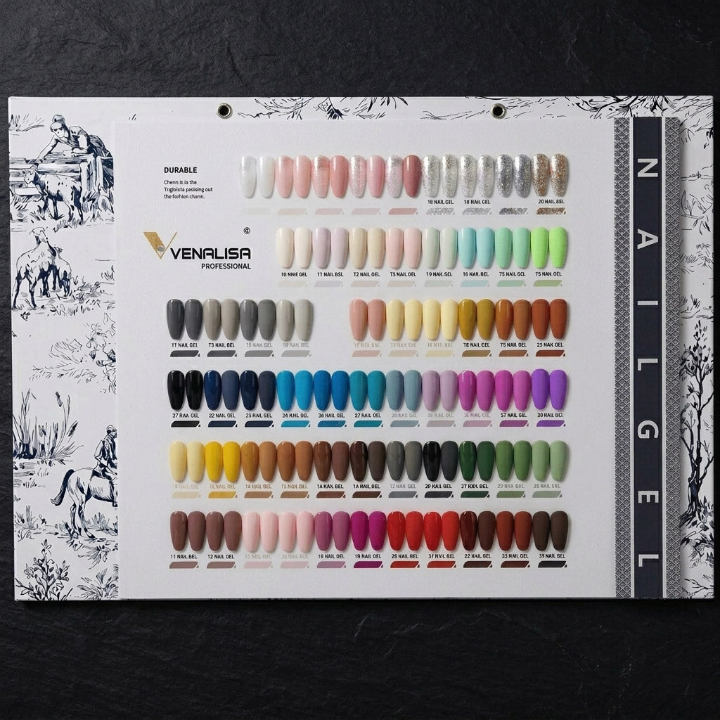 15ml Gel polish (60 + 3 pcs set ) VENALISA Professional