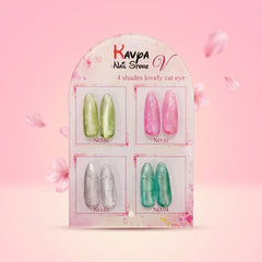 V 15ml Cat Eye's (4 pcs set) JIAKOU