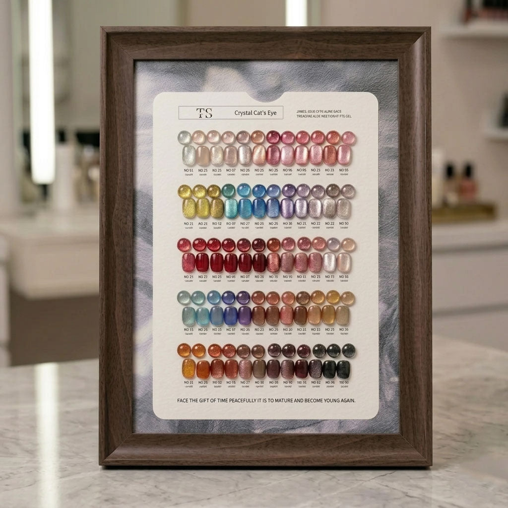 Crystal 15ml Cat Eye's (60 pcs Set) TS Thr3e Strokes