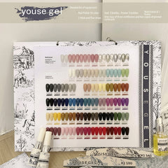 Youse Gel Polish Kit 15ml 60 Color Set | Complete Gel Polish Kit with Top Base Coat