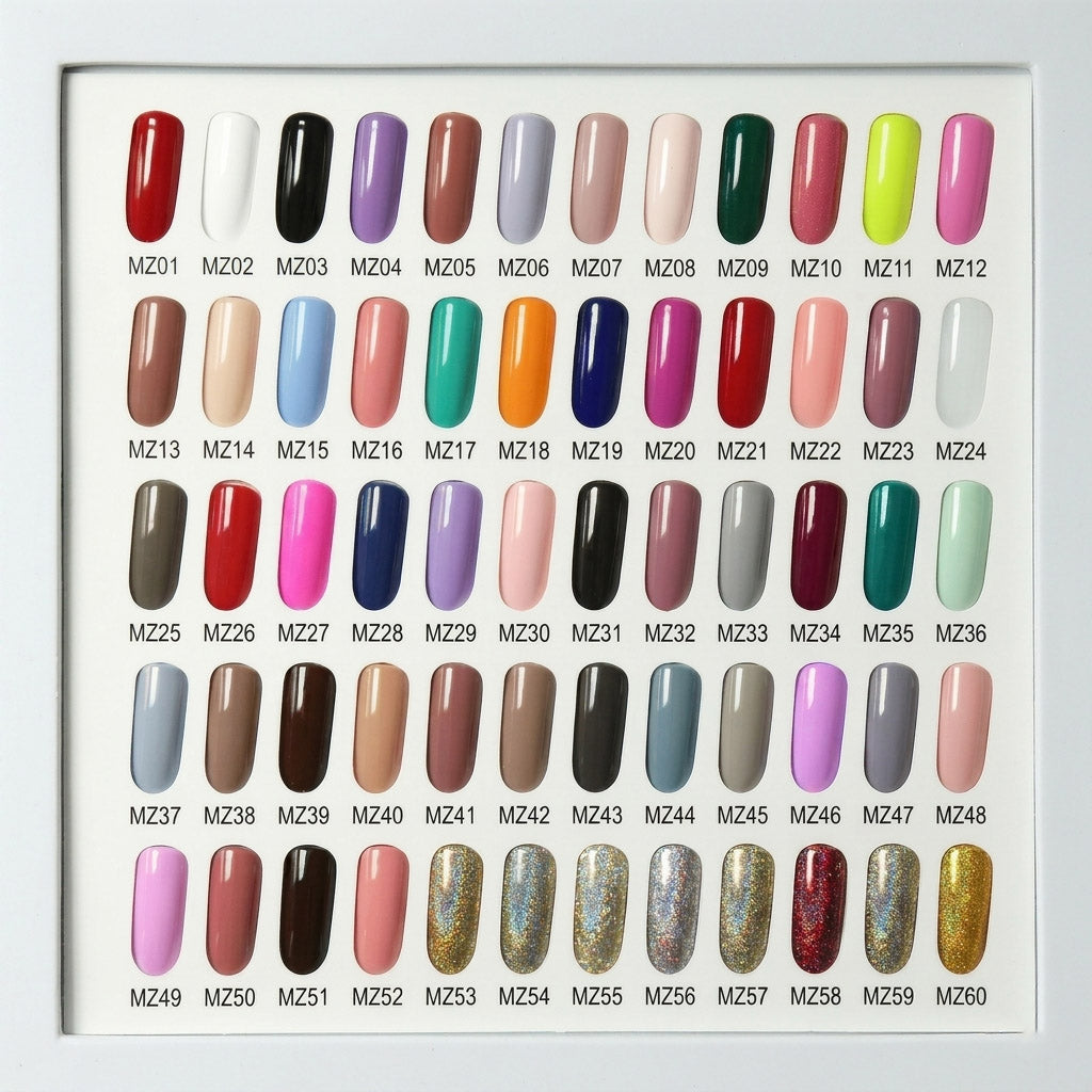 7.5ml MORZRA Gel Polish (60 + 5 pcs set) SHILLS Professional
