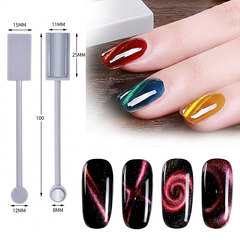 Professional Cat Eye Gray Magnet Tool for Nail Art | Magnetic Stick for Cat Eye Gel Polish