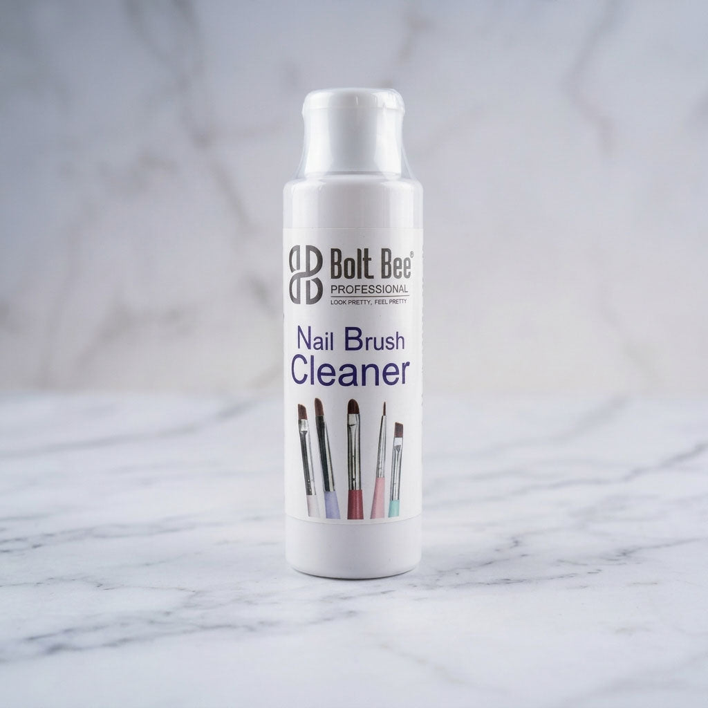 Nail Brush Cleaner – Nail Art Brush Cleaning Solution for Acrylic & Gel Brushes Bolt Bee Professional
