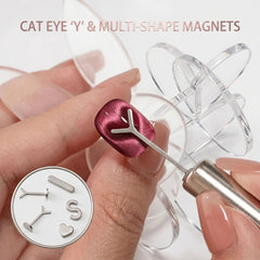Heart Design Iron Pin for Nail Art Cat Eye | Iron Magnetic Nail Art Tool
