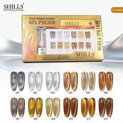 Dusk Gilded 10ml Cat Eye's (12 pcs set) SHILLS Professional