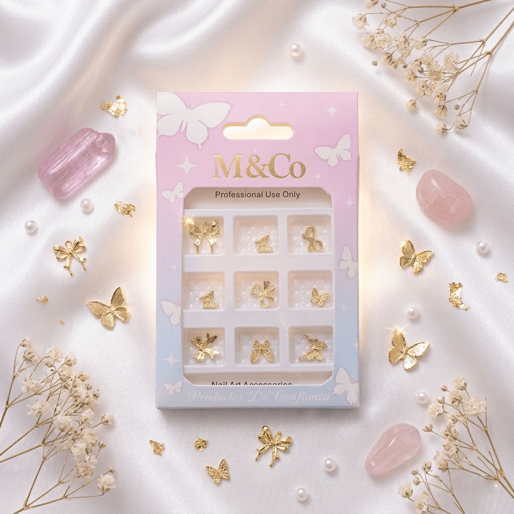 Decorative Golden Charms