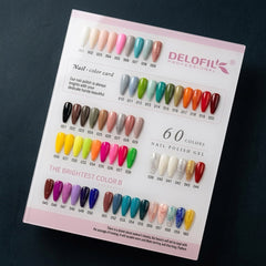DELOFIL Gel Polish Kit 7.5ml (60+6 pcs set)