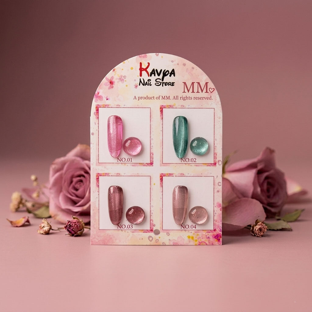 MM Silky 15ml Cat Eye's (4 Pcs Set) JIAKOU